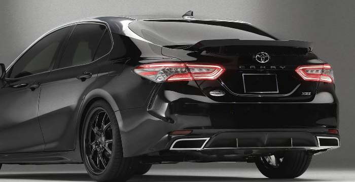 Custom Toyota Camry  Sedan Trunk Wing (2018 - 2023) - $340.00 (Part #TY-086-TW)